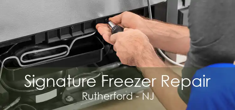 Signature Freezer Repair Rutherford - NJ